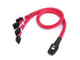 Cáp CBL C-005 Cable SFF -8086 To 4* SATA ( cable Sata 1-4 port ) 